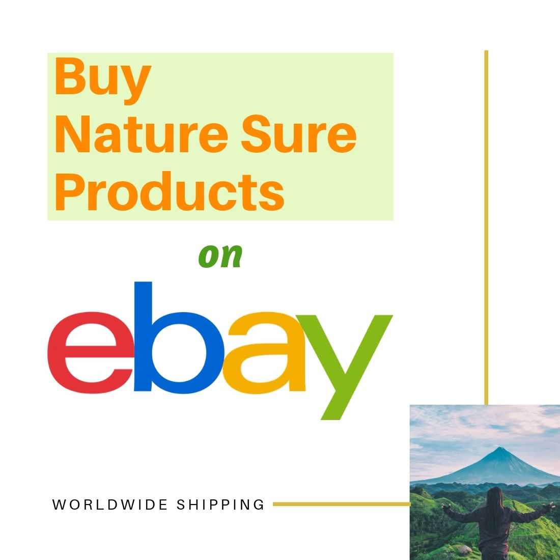 Buy Nature Sure Health Products on ebay. Avail Worldwide Shipping.