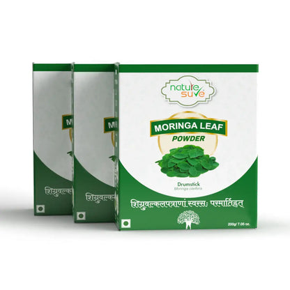Nature Sure Moringa Leaf Atta Mix Powder for Iron and Calcium Deficiency - 200g