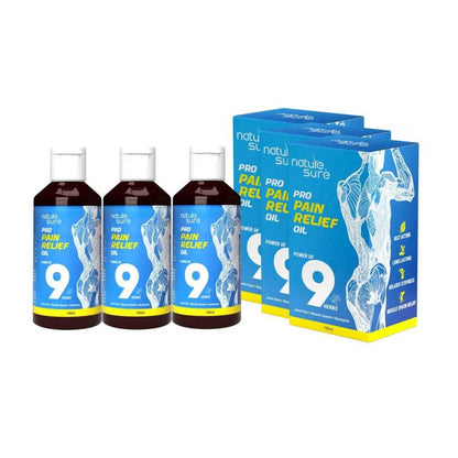 Nature Sure Pro Pain Relief Oil Ayurvedic Formula for Joint Pain, Muscle Spasm and Backache - 100ml