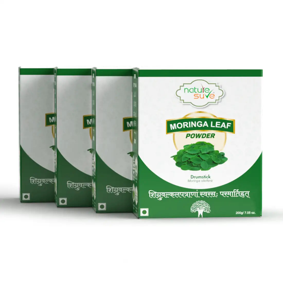 Nature Sure Moringa Leaf Atta Mix Powder for Iron and Calcium Deficiency - 200g