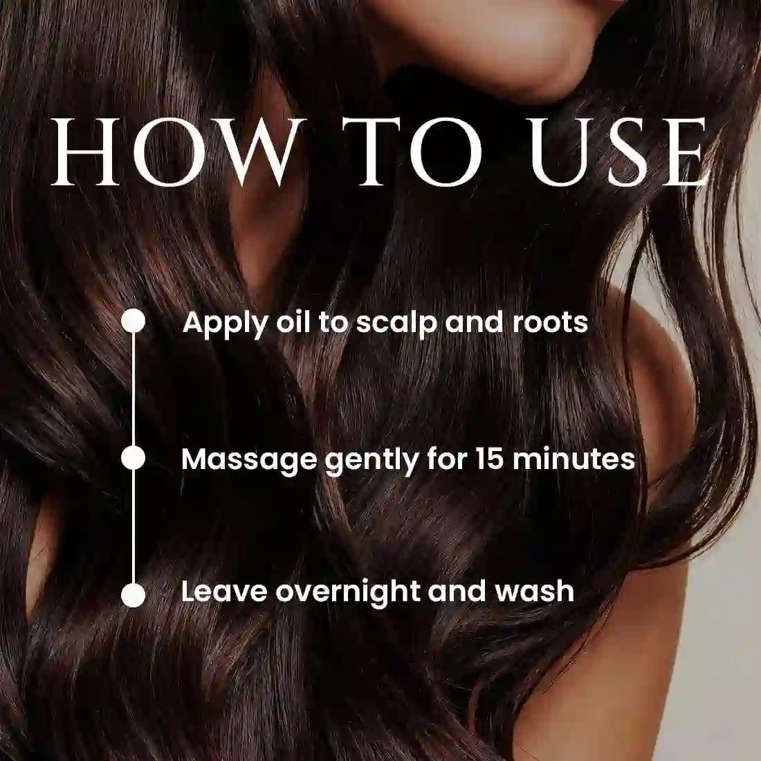 Nature Sure Hair Growth Oil with Rosemary, Bhringraj and Henna For Natural Hair Darkening