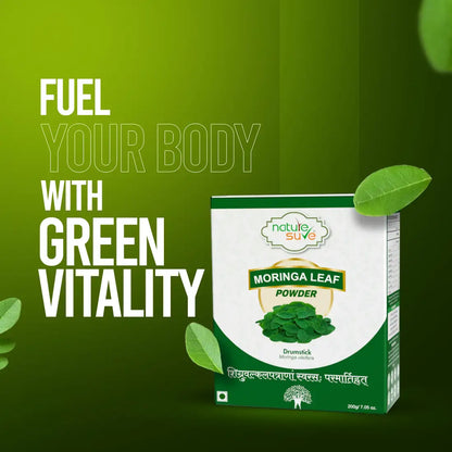 Nature Sure Moringa Leaf Powder Fuels Your Body With Green Vitality