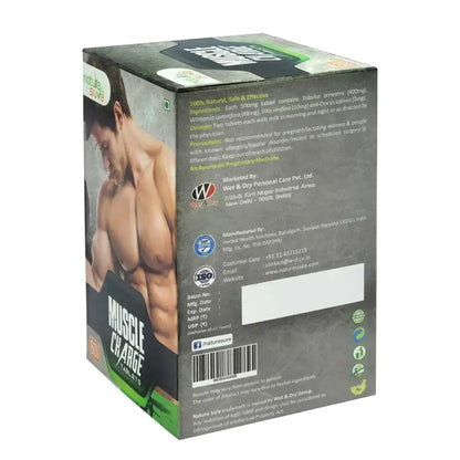 Nature Sure Muscle Charge Tablets For Muscle Strength and Protein Absorption