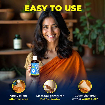 Nature Sure Pro Pain Relief Oil Ayurvedic Formula for Joint Pain, Muscle Spasm and Backache - 100ml