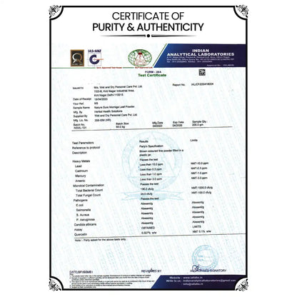 Nature Sure Moringa Leaf Atta Mix Powder for Iron and Calcium Deficiency - 200g