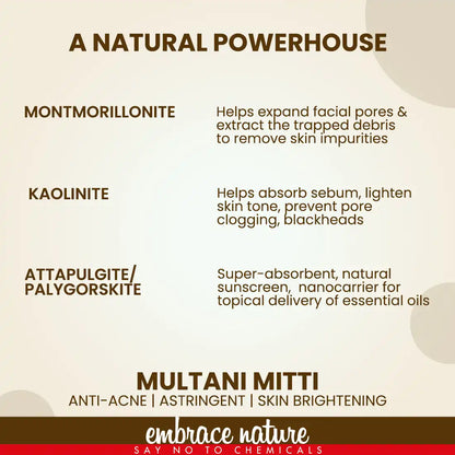 Nature Sure Multani Mitti Powder 200g