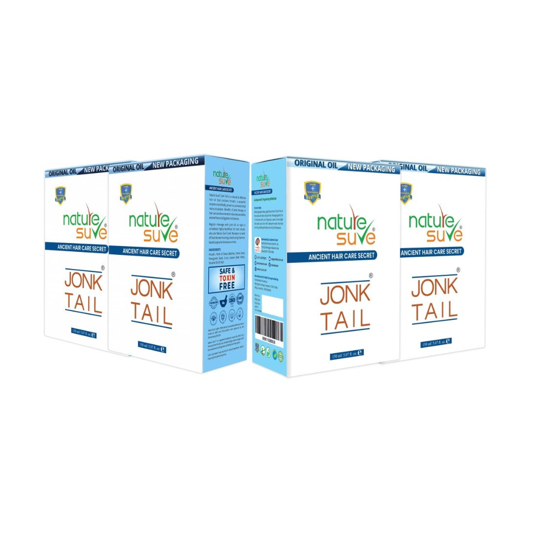 Nature Sure Jonk Tail Hair Oil for Men and Women - 150 ml