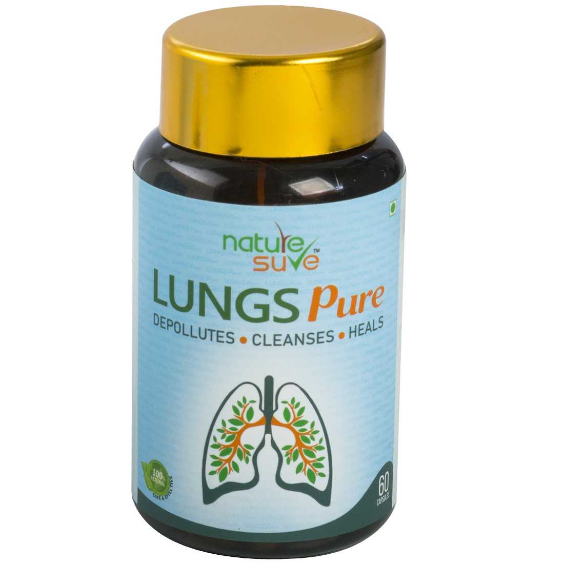 Nature Sure Lungs Pure Capsules for Respiratory Health